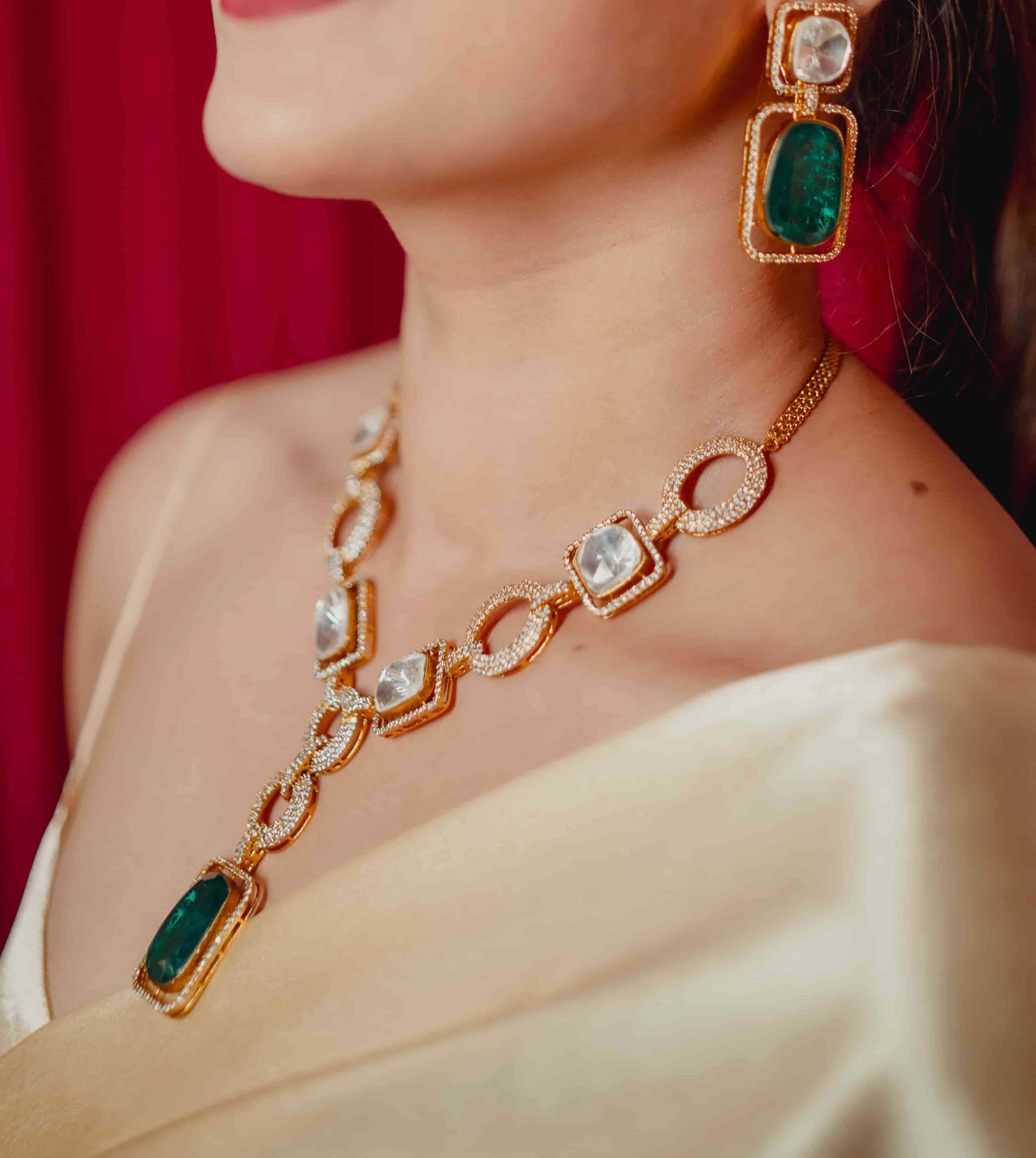 EARRING PENDANT SET