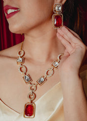 Earring Pendant Set
