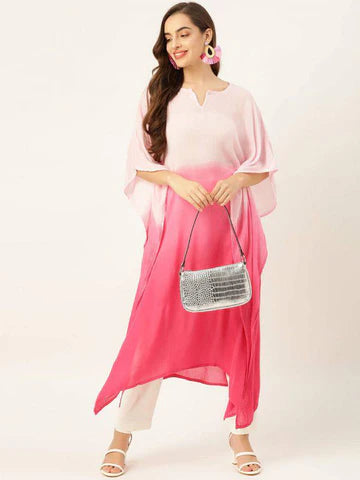 PINK OMBRE KAFTAAN