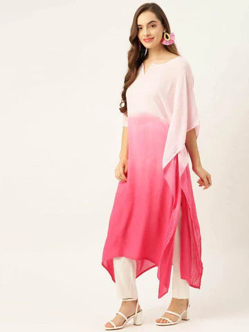 PINK OMBRE KAFTAAN