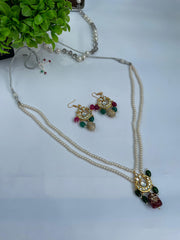 NAVYA 2 LAYER PENDENT SET
