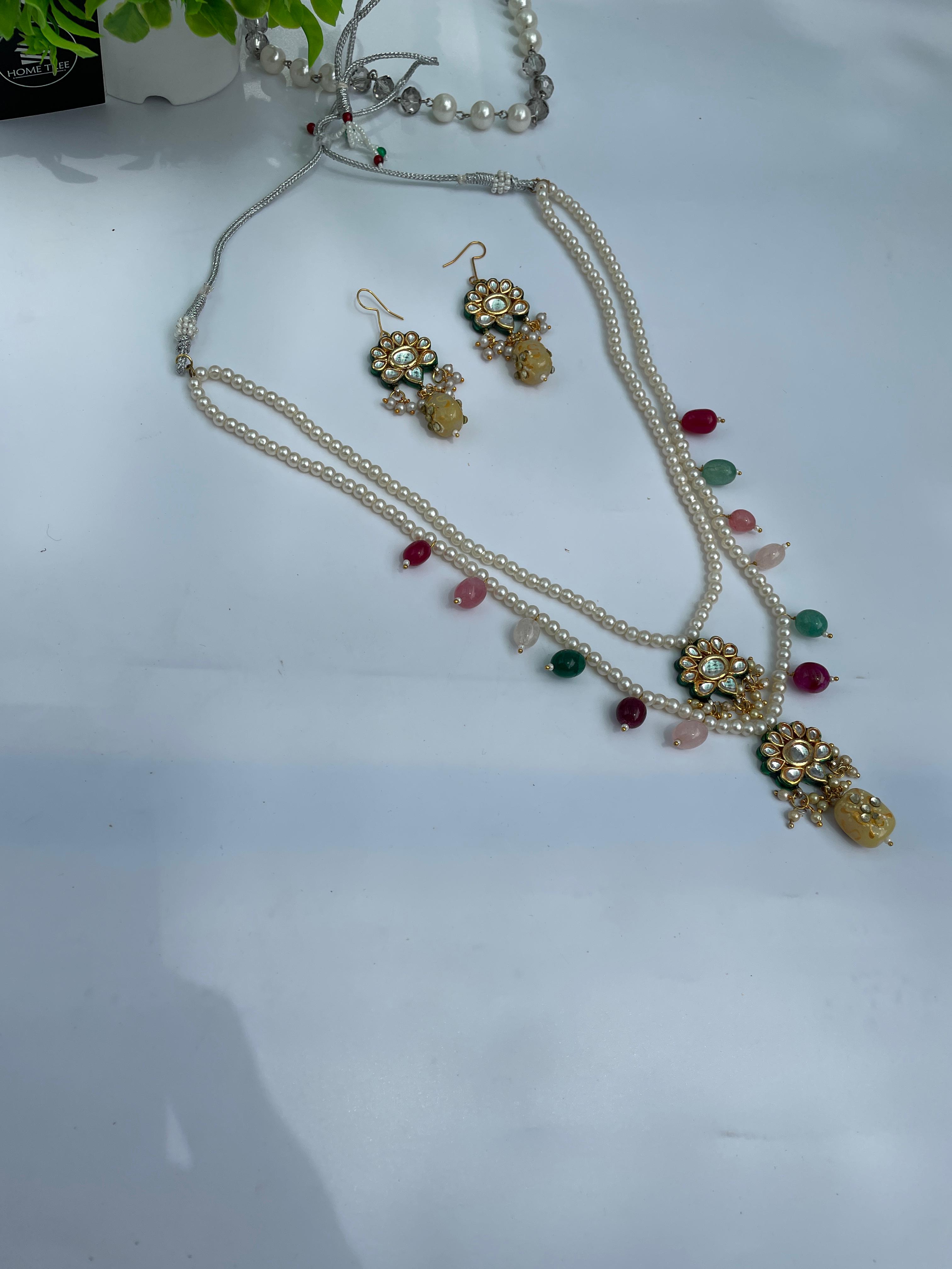 NAVYA 2 LAYER LONG NECKLACE