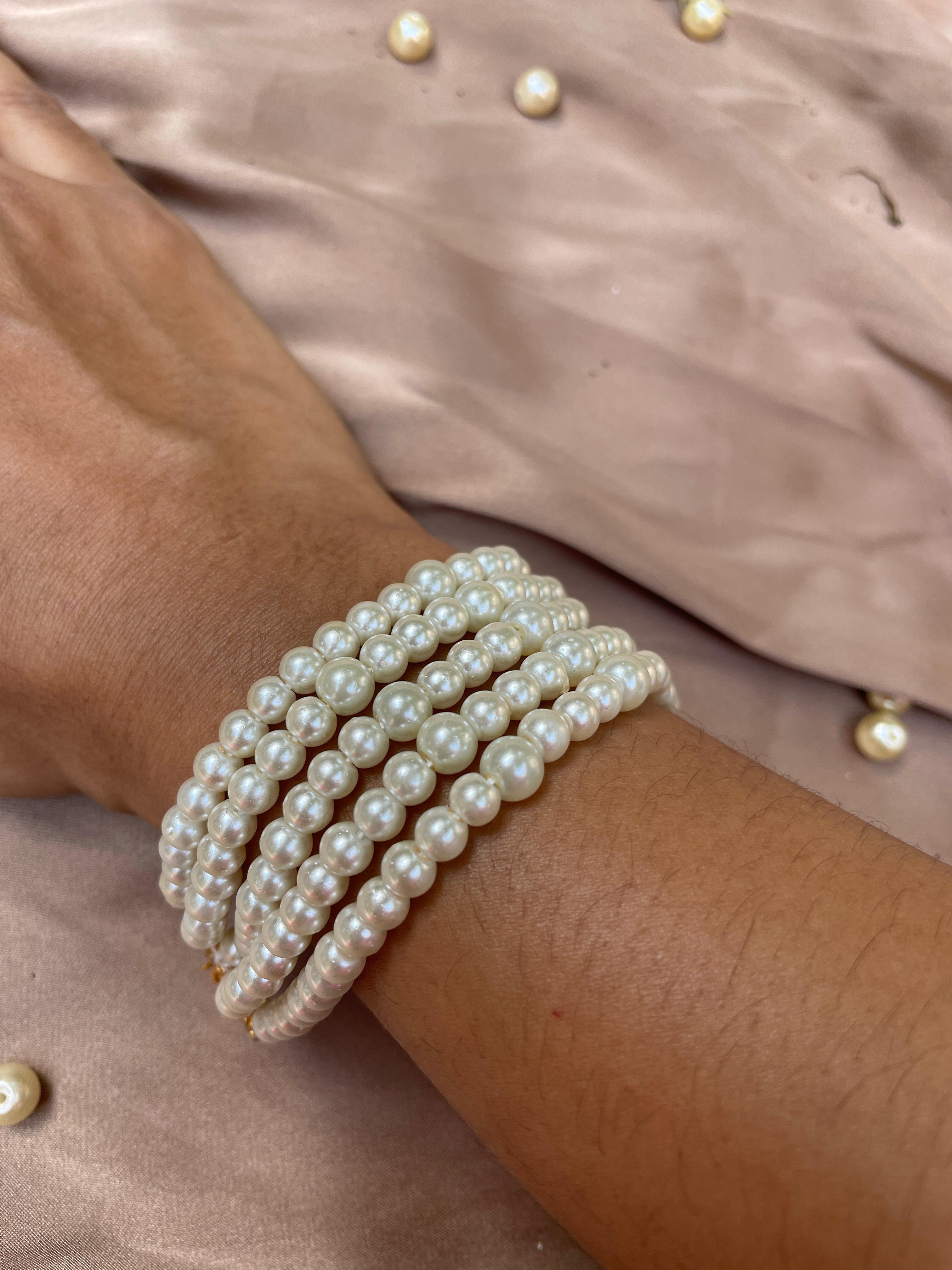 PEARL BRACELET 5 LAYER