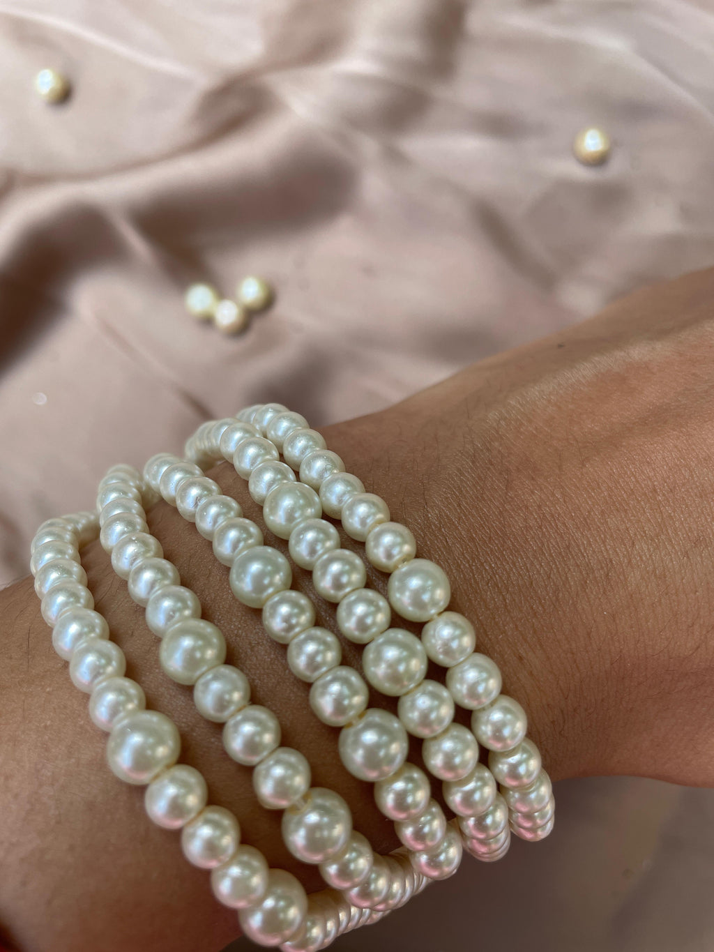PEARL BRACELET 5 LAYER