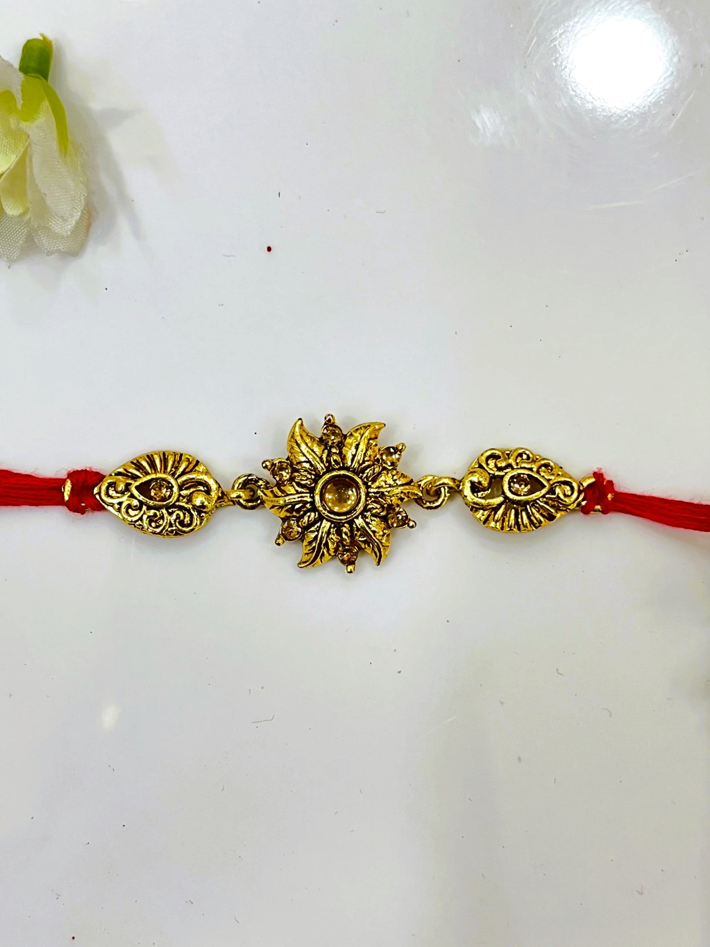 COPPER SUNFLOWER RAKHI