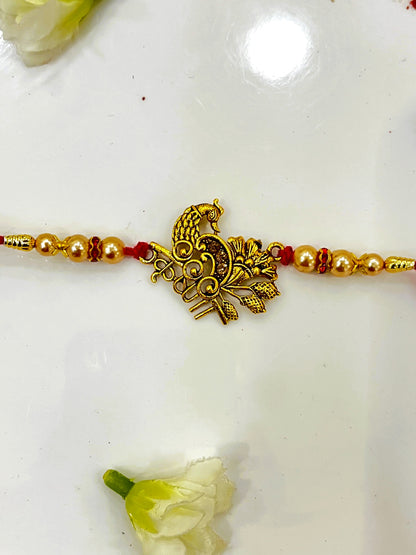 PEACOCK KRISHNA RAKHI