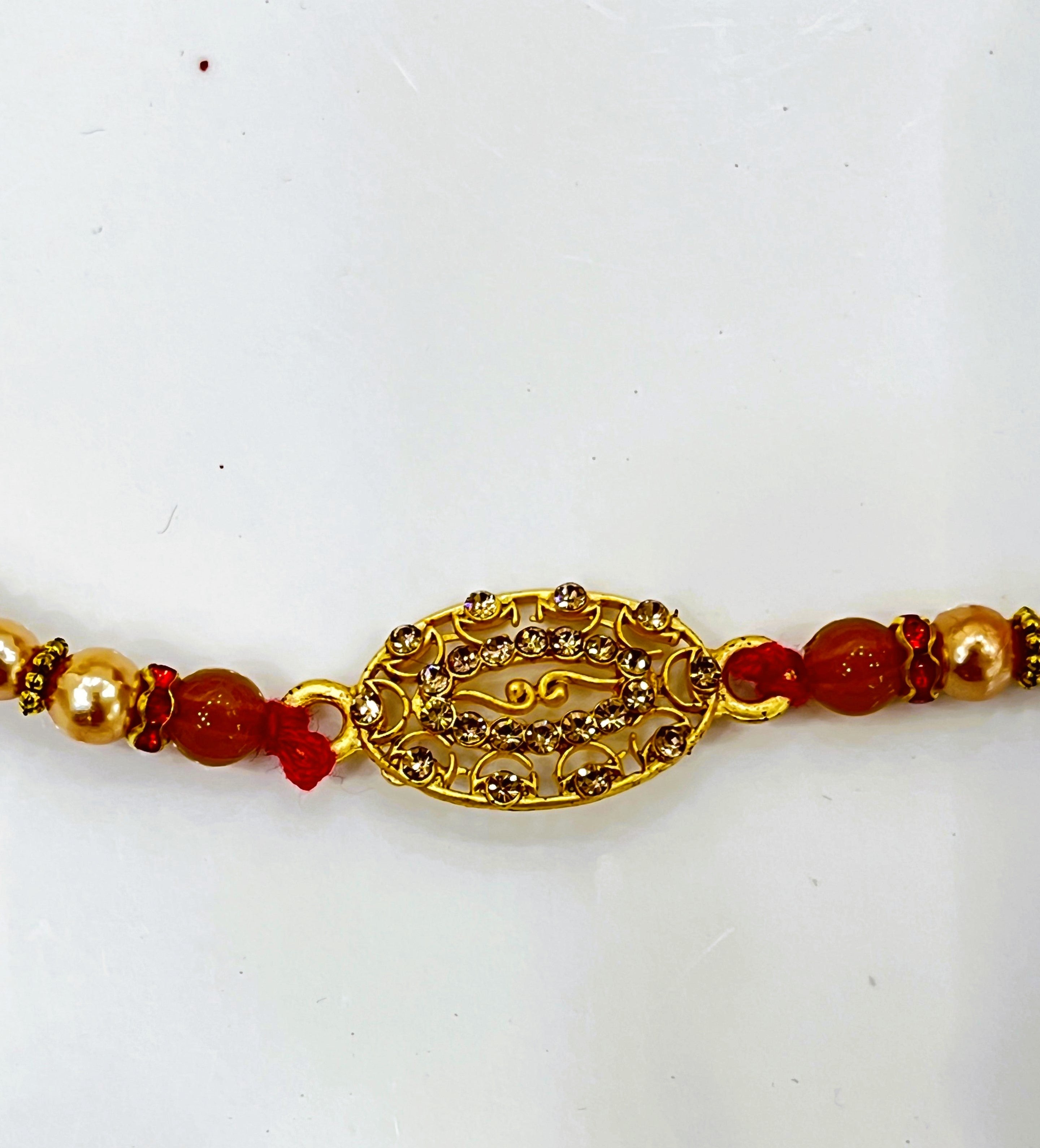 Matt Gold Jarkan Stone bracelet