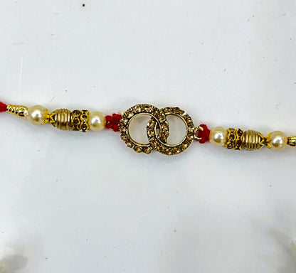 DUOBLE CIRCLE RAKHI