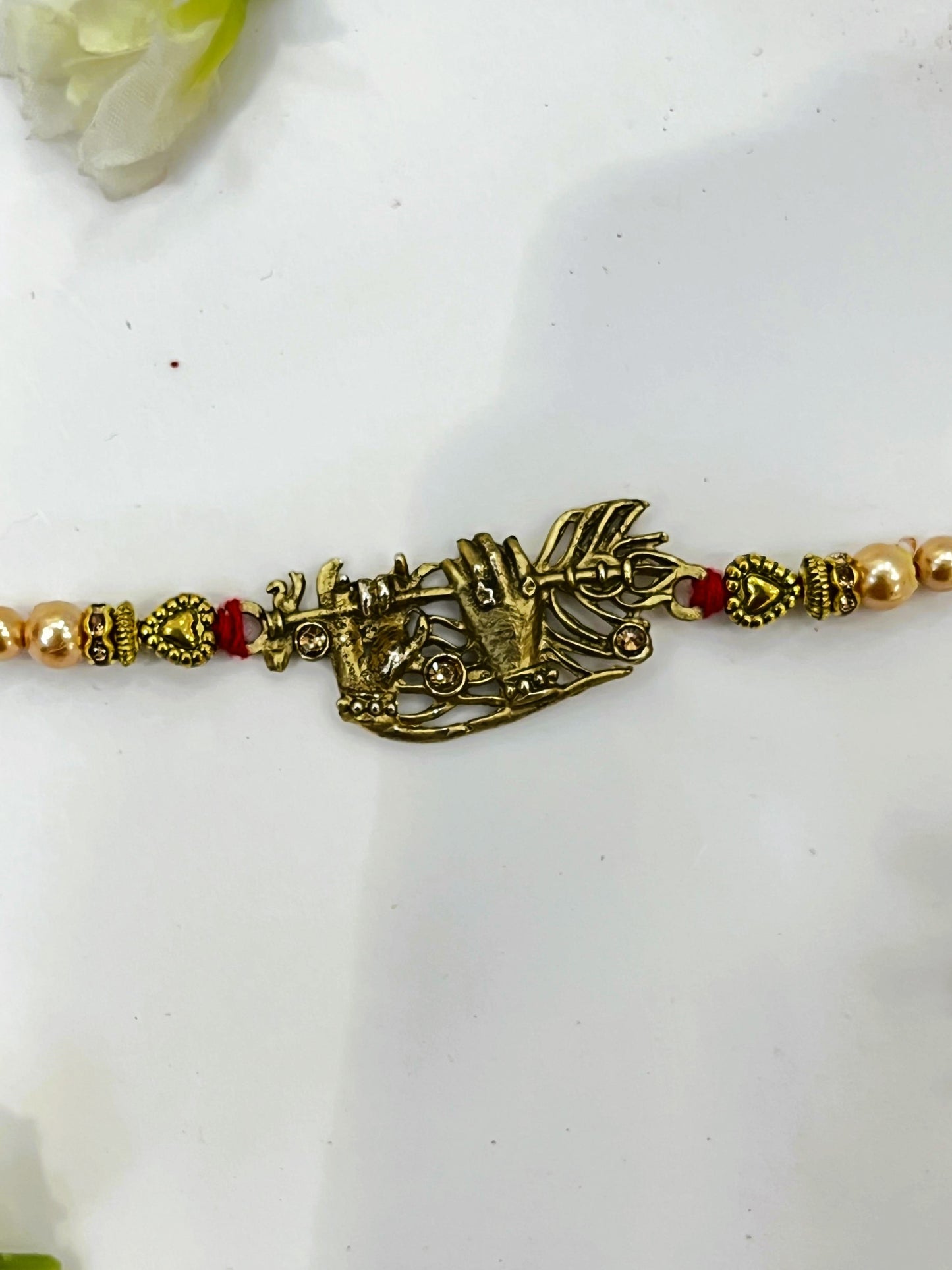 KRISHNA HAND COPPER RAKHI