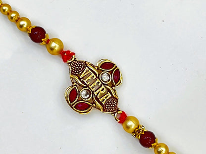 RUBY KUNDAN VEERA RAKHI