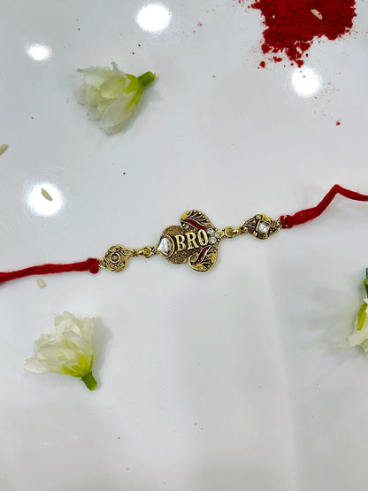 COPPER GOLD BHAI RAKHI