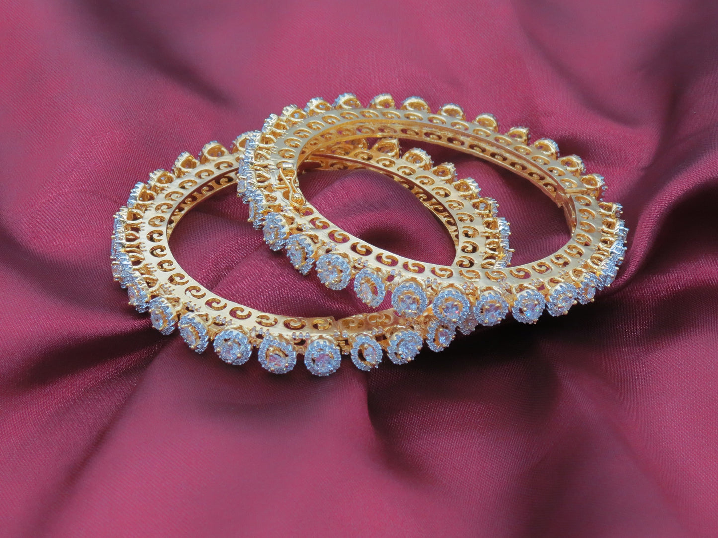 Kundan Bangles 2 / Western Collection