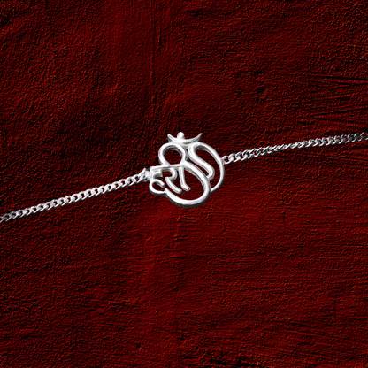 HARI OM 925 SILVER RAKHI