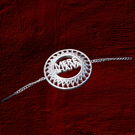 MERE BHAIA 925 SILVER RAKHI