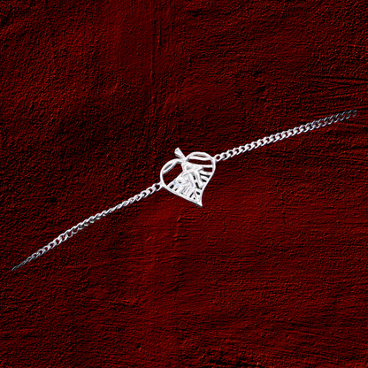 PAAN PATTA 925 SILVER RAKHI