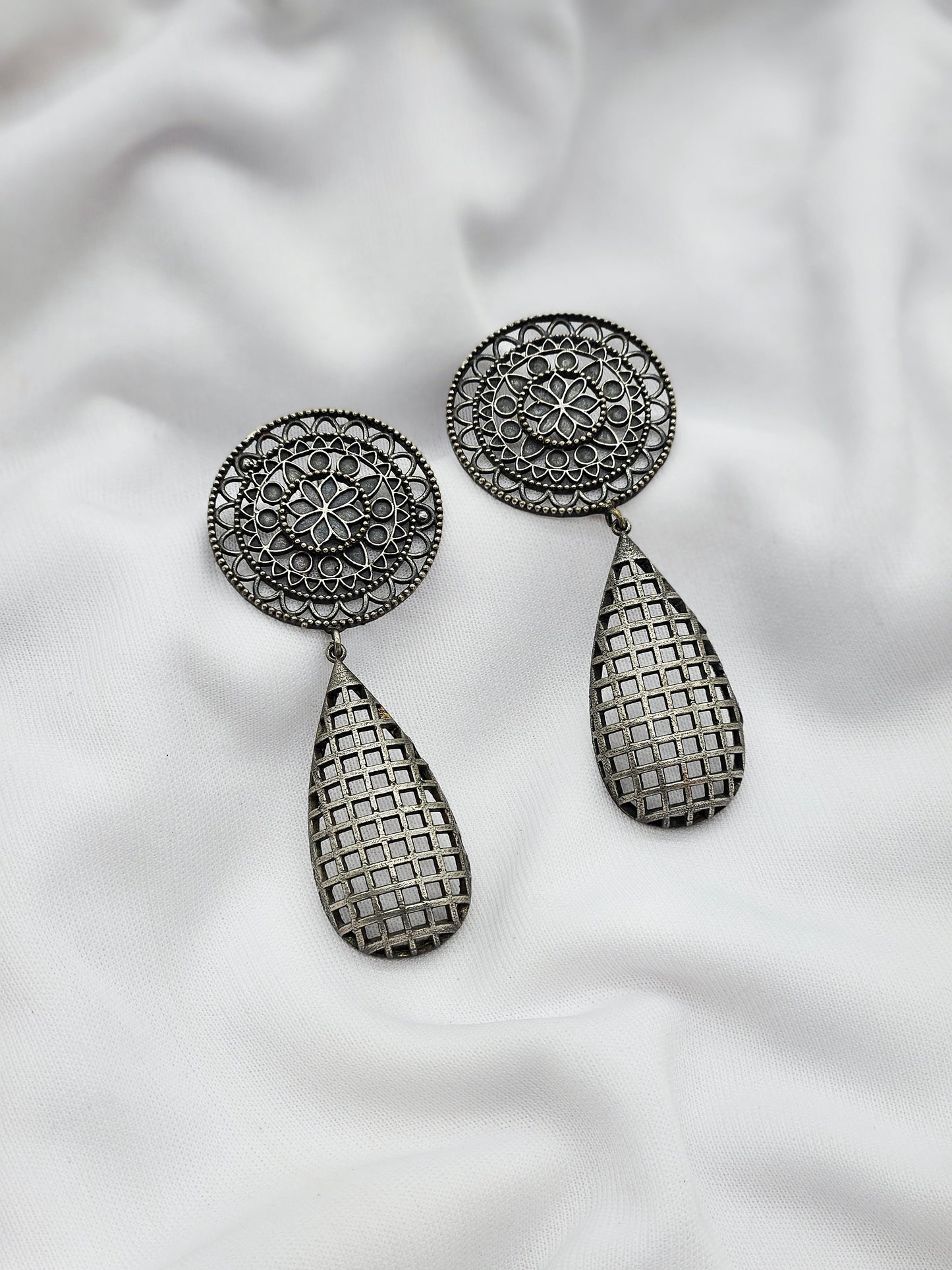 Stunning Oxidised Earring 3