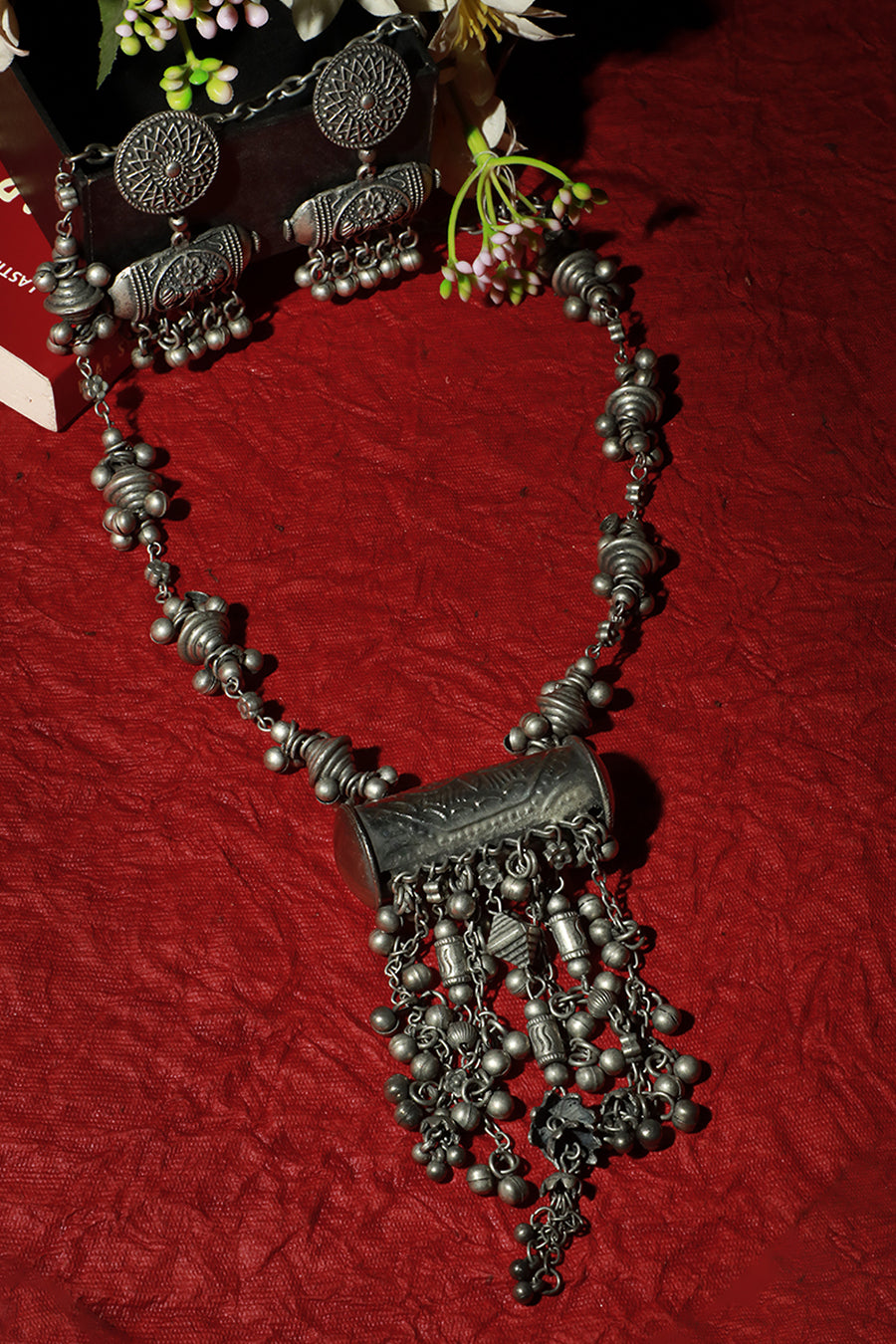 SHIZA OXIDISED NECKLACE SET