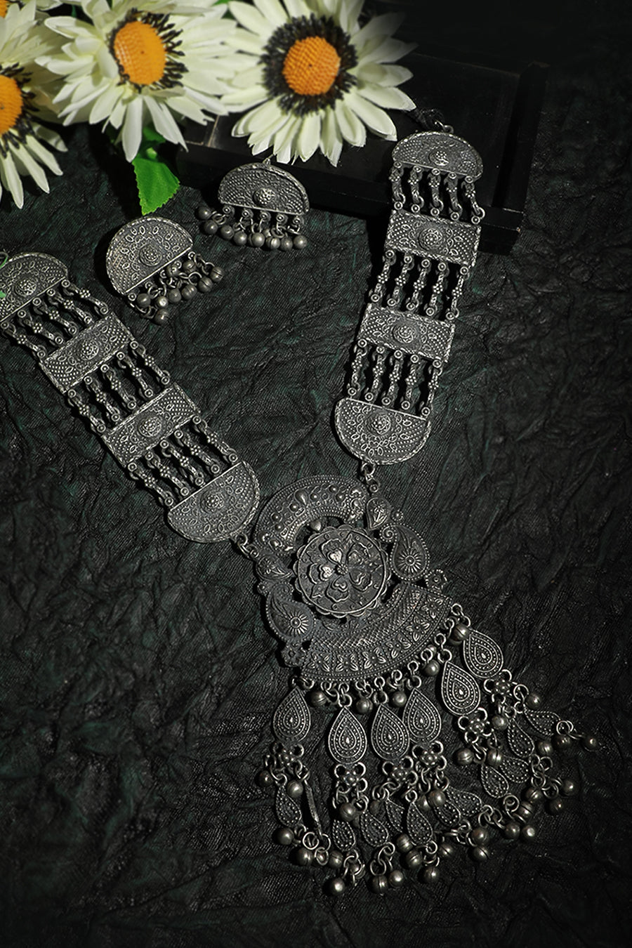 SAIZA OXIDISED NECKLACE SET