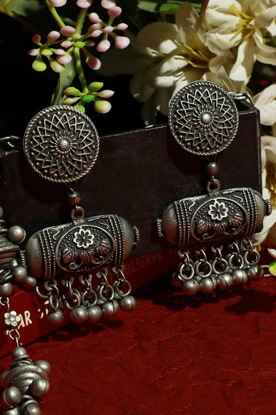 SHIZA OXIDISED NECKLACE SET