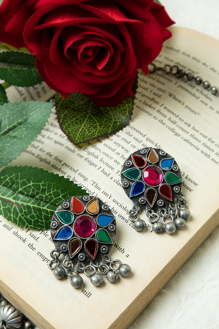 GAMINI OXIDISED NECKLACE SET