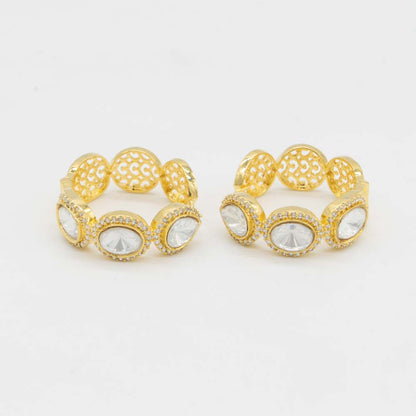 Gold Stud Earrings for Women