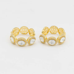 Gold Stud Earrings for Women