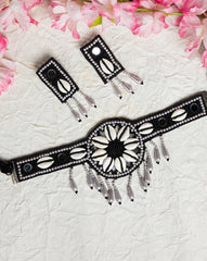 SOBER SHELL CHOKER Kavipushp BLACK 